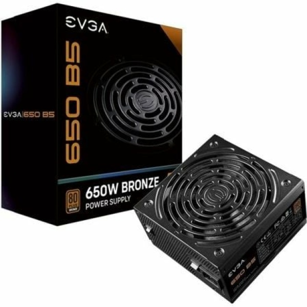 Fuente de Alimentación EVGA 650 B5/ 650W/ Ventilador 13cm/ 80 Plus Bronze