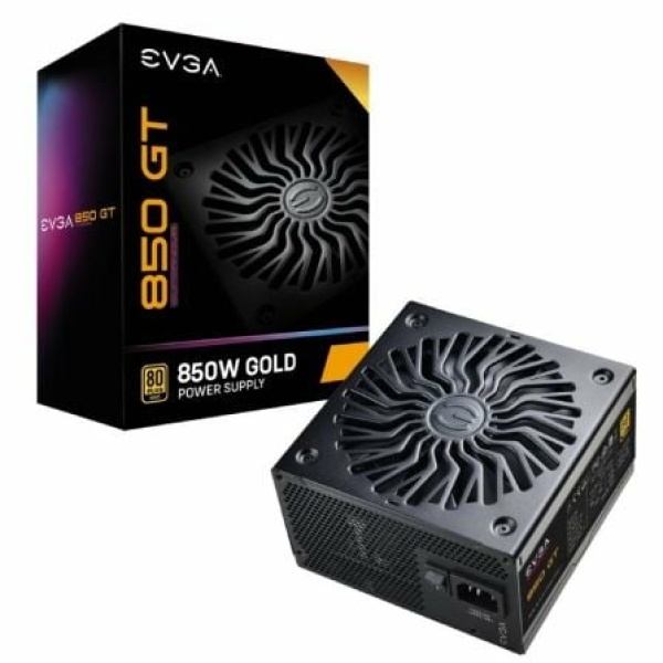 Fuente de Alimentación EVGA 850 GT Supernova/ 850W/ Ventilador 13.5cm/ 80 Plus Gold