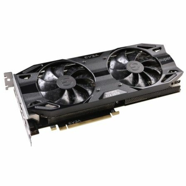 TARJETA GRÁFICA EVGA GEFORCE RTX 2070 SÚPER BLACK GAMING - 8GB GDDR6 - 1770 MHZ - PCI 3.0 - HDMI - 3*DISPLAYPORT - USB TIPO-C - ICX2 COOLING - Imagen 3