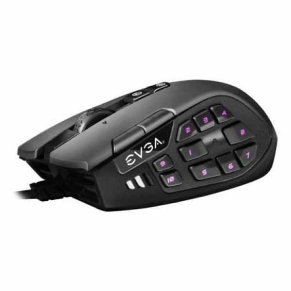 Ratón Gaming EVGA X15 MMO/ Hasta 16000 DPI