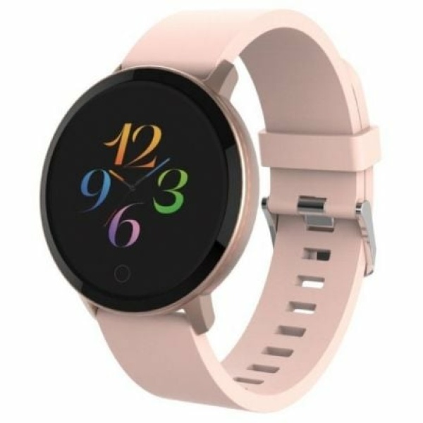 Smartwatch Forever ForeVive Lite SB-315/ Notificaciones/ Frecuencia Cardíaca/ Oro Rosa