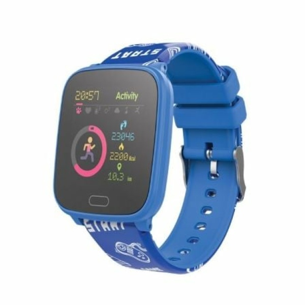 Smartwatch Forever IGO JW-100/ Notificaciones/ Frecuencia Cardíaca/ Azul