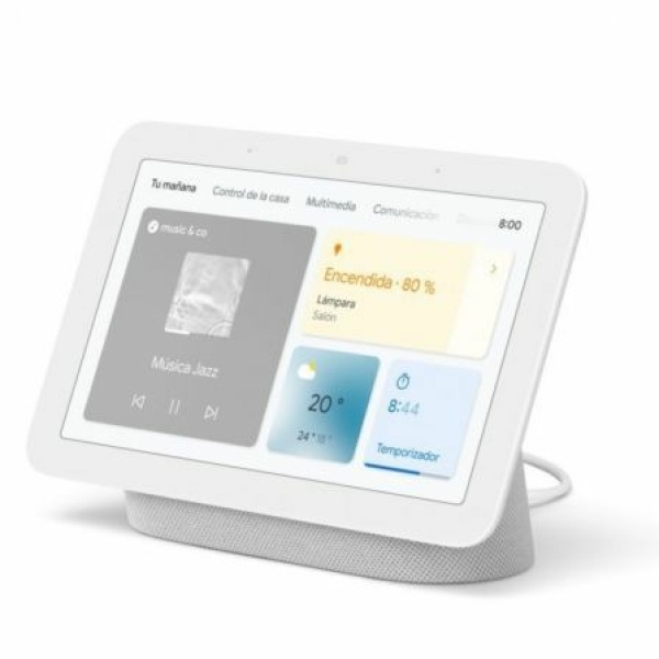 Altavoz Inteligente Google NEST HUB (2ª Generación) Tiza - Imagen 3