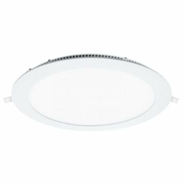 Downlight Iglux LS-102118-FB V3/ Circular/ Ø225 x 19mm/ Potencia 18W/ 1700 Lúmenes/ 6000ºK/ Blanco