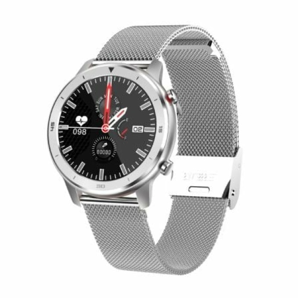 Smartwatch Innjoo Voom Classic/ Notificaciones/ Frecuencia Cardíaca/ Plata