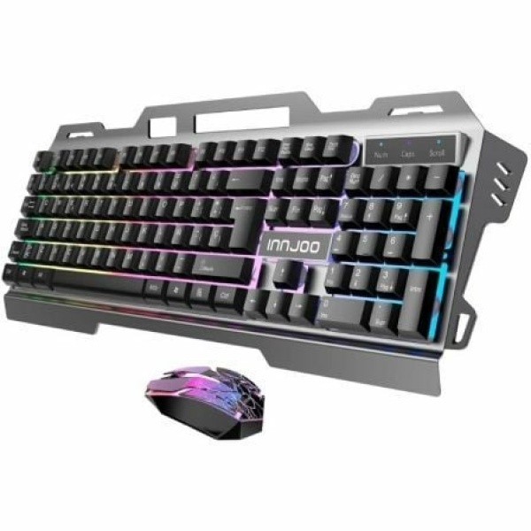 Pack Gaming Innjoo Set Gaming/ Teclado + Ratón Óptico