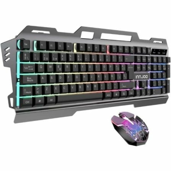 Pack Gaming Innjoo Set Gaming/ Teclado + Ratón Óptico - Imagen 3