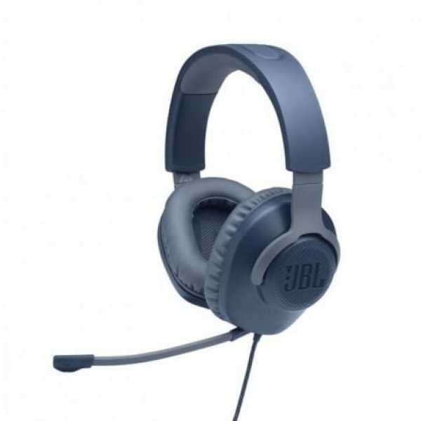 Auriculares Gaming con Micrófono JBL Quantum 100/ Jack 3.5/ Azules