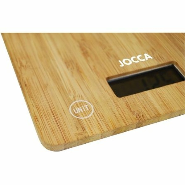 Báscula de Cocina Electrónica Jocca 7161/ hasta 5kg/ Marrón - Imagen 2