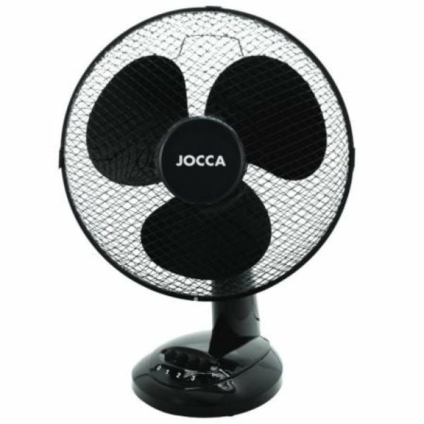 Ventilador de Sobremesa Jocca 1468N/ 45W/ 3 Aspas 30cm/ 3 velocidades