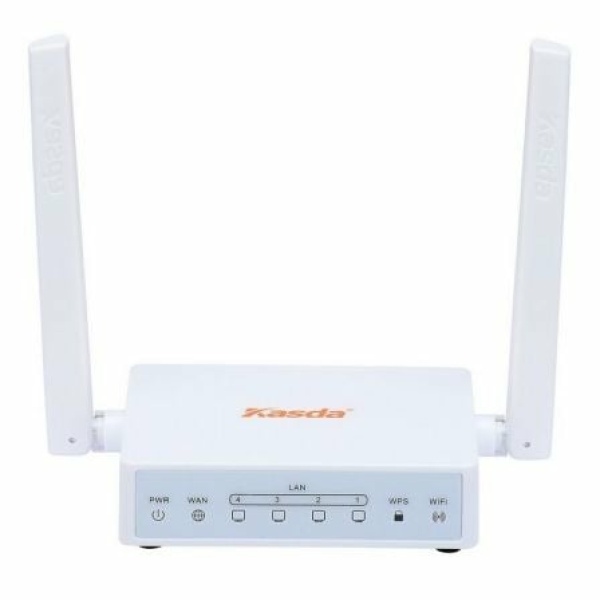 Router Inalámbrico Kasda KW5515 300MBs 2.4GHz 2xAntenas 3dBi