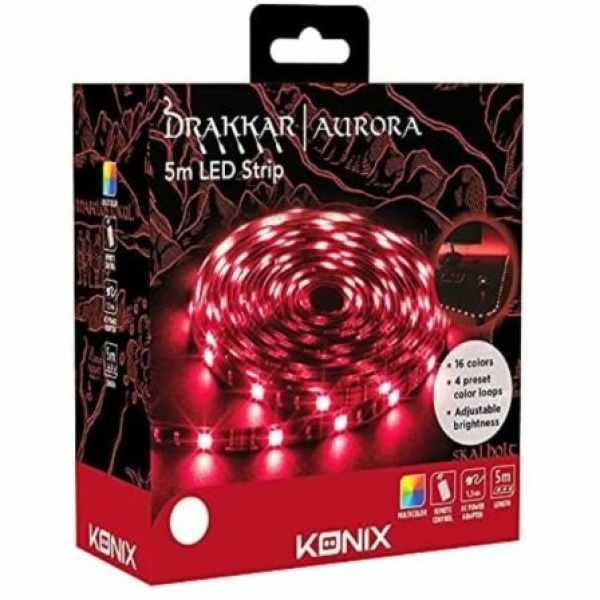 Tira LED Konix Drakkar Aurora/ 5m/ Regulable - Imagen 3