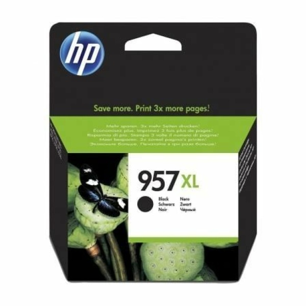 Cartucho de Tinta Original HP nº957 XL Alta Capacidad/ Negro