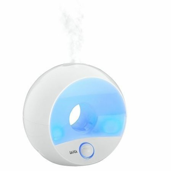 HUMIDIFICADOR ULTRASÓNICO LAICA HI3011 BLANCO - 16W - RECIPIENTE 1.8L - AJUSTE DEL FLUJO DE VAPOR - LUCES NOCTURNAS - CAJÓN PARA ESENCIAS - Imagen 3