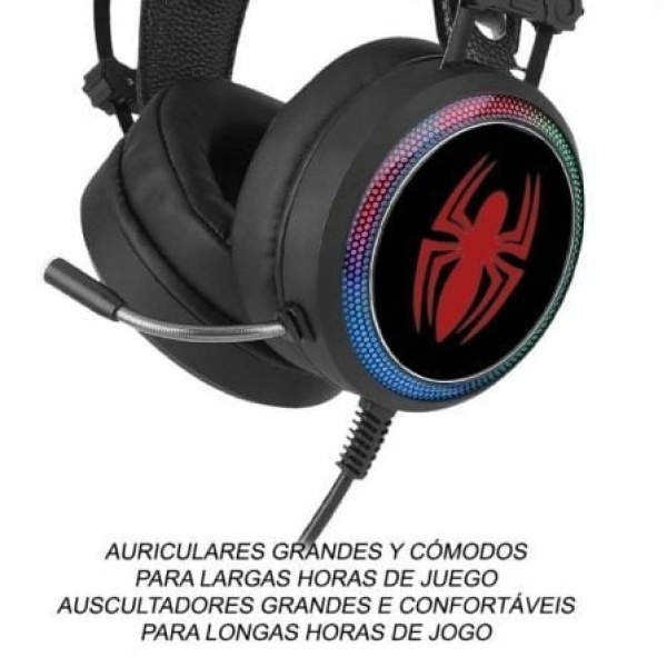 Auriculares Gaming con Micrófono Marvel Spider Man 001/ USB - Imagen 2