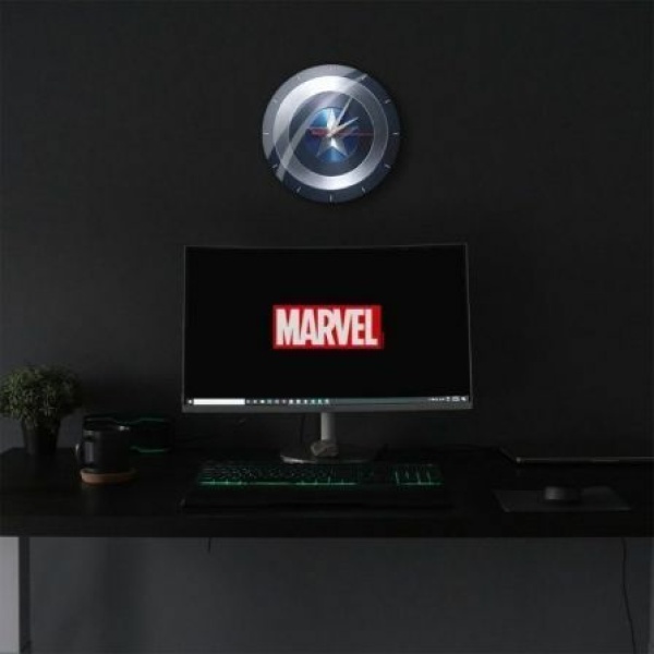 Reloj de Pared Marvel Capitán América/ Azul - Imagen 2