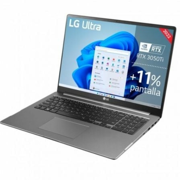 Portátil LG Ultra 17U70Q-P.AA75B Intel Core i7-1260P/ 16GB/ 512GB SSD/ GeForce RTX 3050Ti/ 17"/ Win11 - Imagen 2