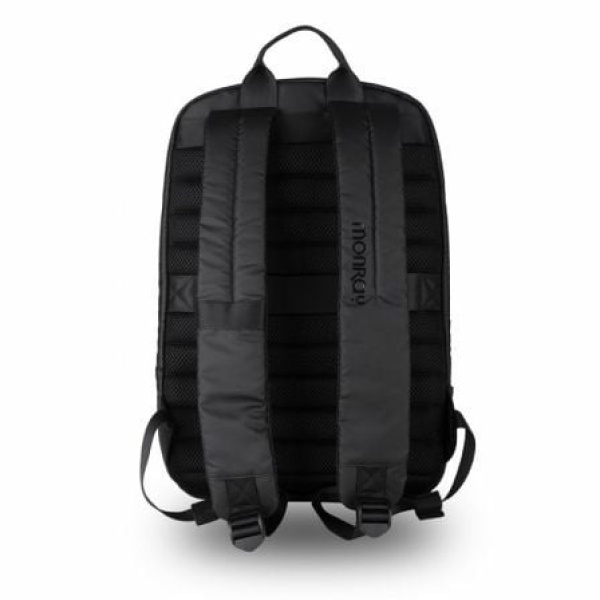 Mochila Monray Backpack Delish para Portátiles hasta 15,6"/ Puerto USB/ Negra - Imagen 2