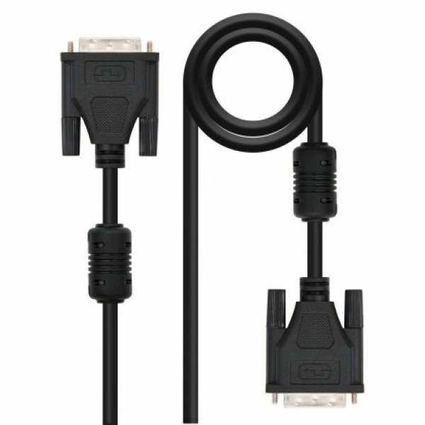 Cable DVI Nanocable 10.15.0602/ DVI-D Macho - DVI-D Macho/ 1.8m/ Negro - Imagen 3