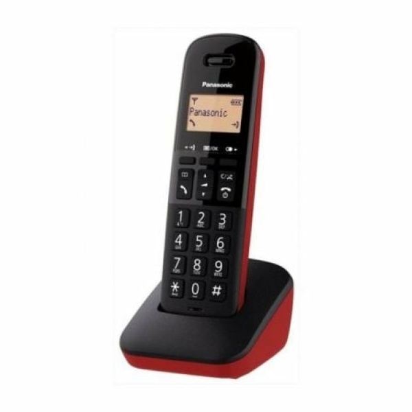 Teléfono Inalámbrico Panasonic Cordless KX-TGB610JTR/ Rojo