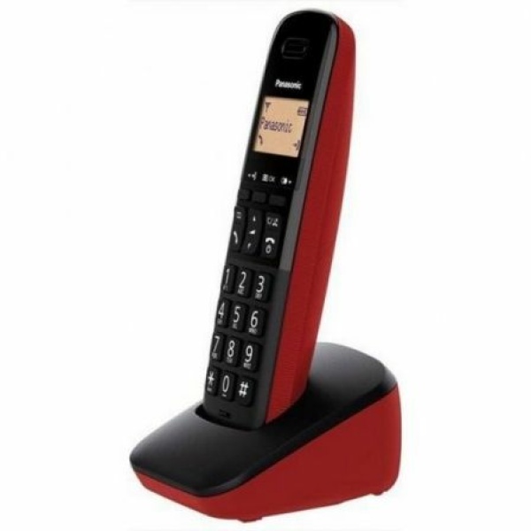 Teléfono Inalámbrico Panasonic Cordless KX-TGB610JTR/ Rojo - Imagen 3