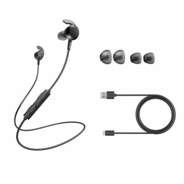 Auriculares Inalámbricos Intrauditivos Philips TAE4205/ con Micrófono/ Bluetooth/ Negros - Imagen 2