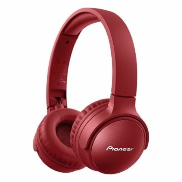 Auriculares Inalámbricos Pioneer SE-S6BN-R/ con Micrófono/ Bluetooth/ Rojos