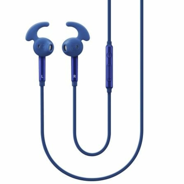 AURICULARES SAMSUNG IN-EAR FIT EO-EG920B AZULES - 20HZ-20KHZ - 3 BOTONES - MICRÓFONO - ALMOHADILLAS 3 TAMAÑOS - CABLE PLANO 1.2M - JACK 3.5MM