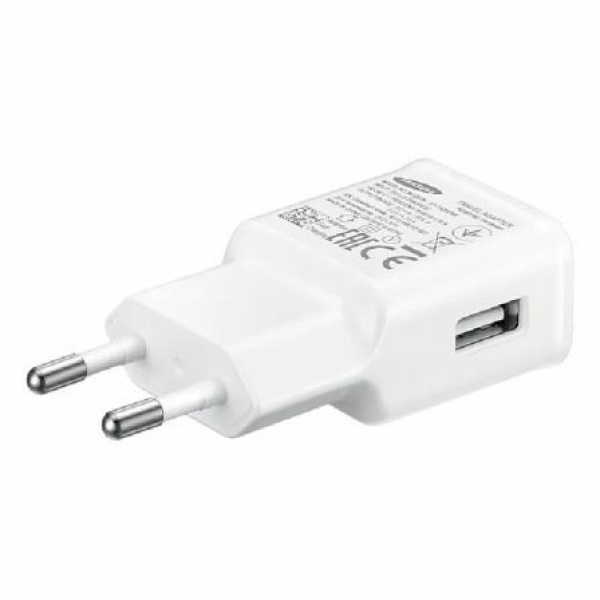 Cargador de Pared Samsung Wall Charger EP-TA20EWECGWW/ 1 USB + Cable USB Tipo-C/ 2A/ Bulk - Imagen 2