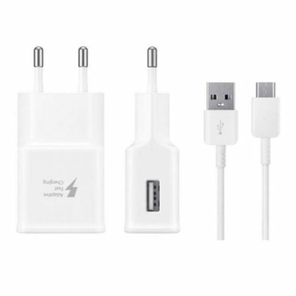 Cargador de Pared Samsung SAEPTA20EWE/ 1xUSB/ + Cable MicroUSB/ 15W