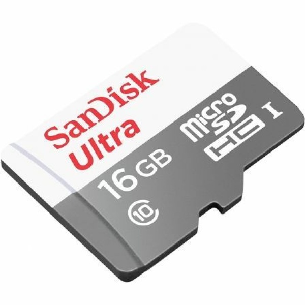 Tarjeta de Memoria SanDisk Ultra 16GB microSD HC I con Adaptador/ Clase 10/ 80MBs - Imagen 3