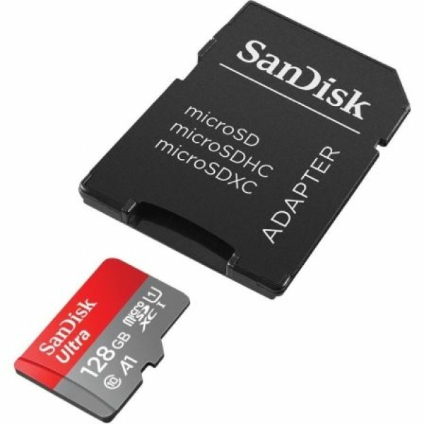 Tarjeta de Memoria SanDisk Ultra 128GB microSDXC UHS-I con Adaptador/ Clase 10/ 120MBs - Imagen 2