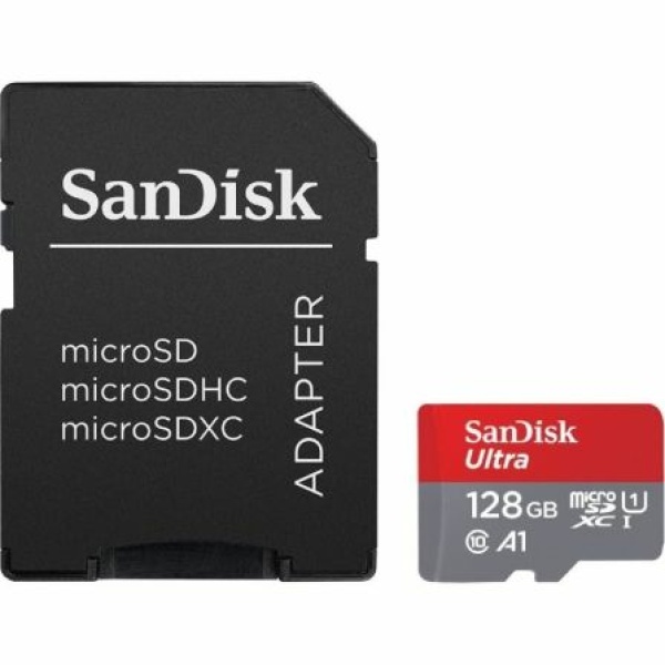 Tarjeta de Memoria SanDisk Ultra 128GB microSDXC UHS-I con Adaptador/ Clase 10/ 120MBs - Imagen 3