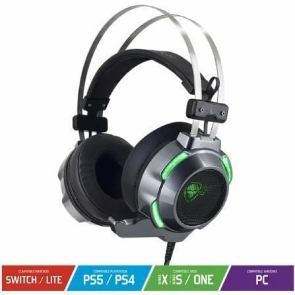 Auriculares Gaming con Micrófono Spirit of Gamer Elite-H30/ Jack 3.5/ USB 2.0