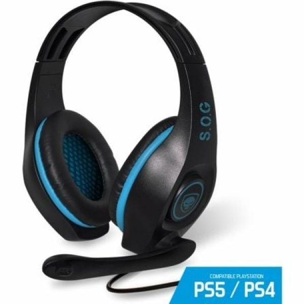 Auriculares con Micrófono Spirit of Gamer PRO-SH5/ Jack 3.5/ para PS4