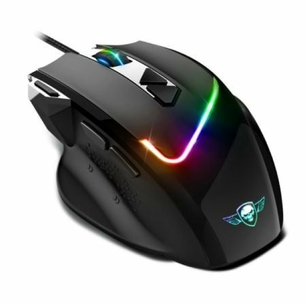 Ratón Gaming Spirit of Gamer PRO-M3 RGB/ Hasta 7200 DPI