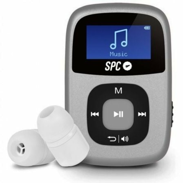 Reproductor MP3 SPC Sparrow 8644S 4GB/ Plata