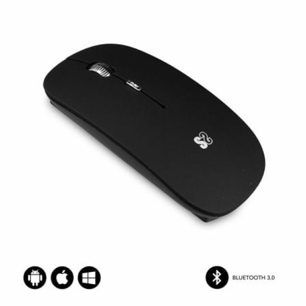 Ratón Inalámbrico por Bluetooth Subblim Flat/ Hasta 1600 DPI