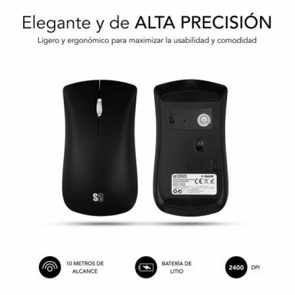 Ratón Inalámbrico por Bluetooth Subblim Elegant/ Hasta 1600 DPI - Imagen 3