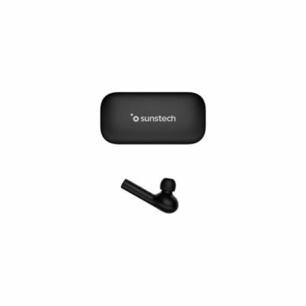 Auriculares Bluetooth Sunstech WAVEPODSTOUCHBK/ con estuche de carga/ Autonomía 4h/ Negros - Imagen 2