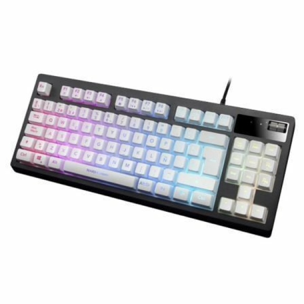 Teclado Gaming Mars Gaming MKAXWES/ Blanco - Imagen 2