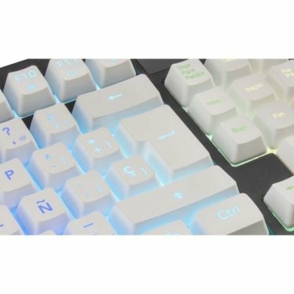 Teclado Gaming Mars Gaming MKAXWES/ Blanco - Imagen 3