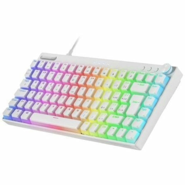 Teclado Gaming Mecánico Inalambrico Mars Gaming MKCLOUDWBRES/ Blanco - Imagen 3