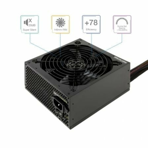 Fuente de Alimentación TooQ TQEP-750SP/ 750W/ Ventilador 14cm - Imagen 2