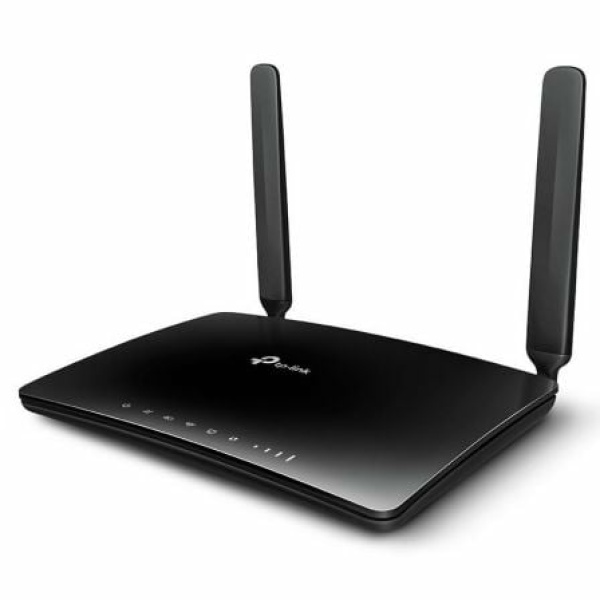 ROUTER INALÁMBRICO 4G TP-LINK TL-MR6400 - 2.4GHZ - 300MBPS - 3*LAN - 1*WAN - 1*SIM - 2 ANTENAS INTERNAS - 2 ANTENAS 4G LTE EXTERNAS