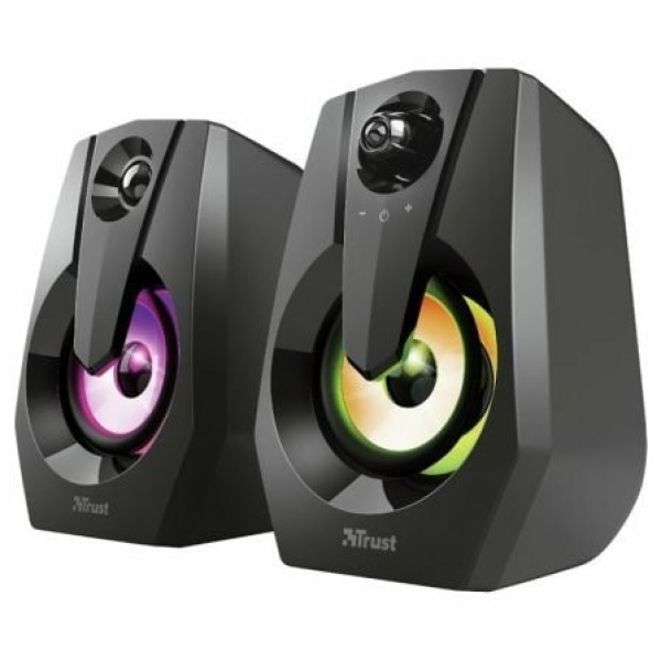 Altavoces Trust Ziva RGB/ 12W/ 2.0