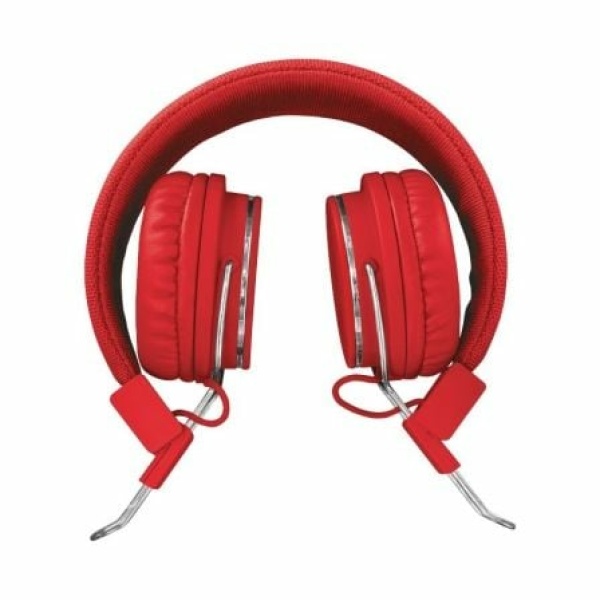 Auriculares Trust Urban Ziva 21822/ con Micrófono/ Jack 3.5/ Rojos - Imagen 2