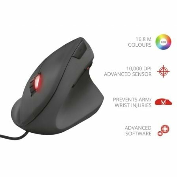 Ratón Gaming Ergonómico Trust Gaming REXX GXT 144/ Hasta 10000 DPI - Imagen 2