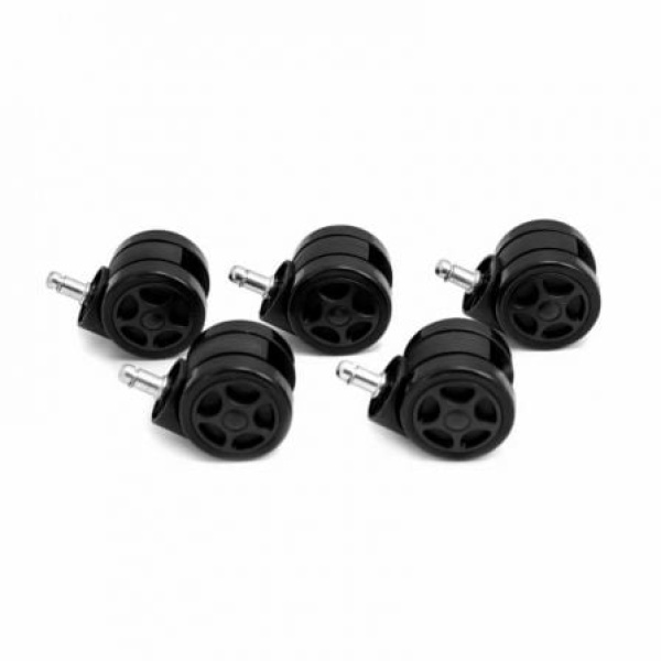 Ruedas de Recambio Woxter GM26-063 para Sillas Stinger/ 5 unidades