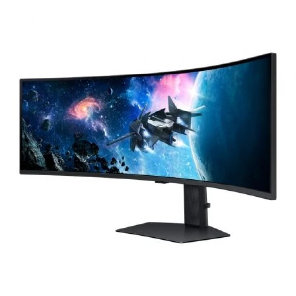 Monitor Gaming Ultrapanorámico Curvo Samsung Odyssey G9 S49CG954EU 49"/ Dual QHD/ 1ms/ 240Hz/ VA/ Regulable en altura/ Negro - Imagen 2